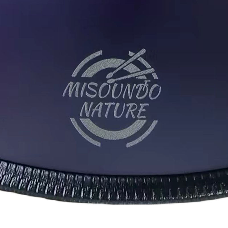 MiSoundofNature Starburst A1 DC Handpan Drums 22 Inches 10 Notes D Minor Kurd Scale hangdrum with gift set