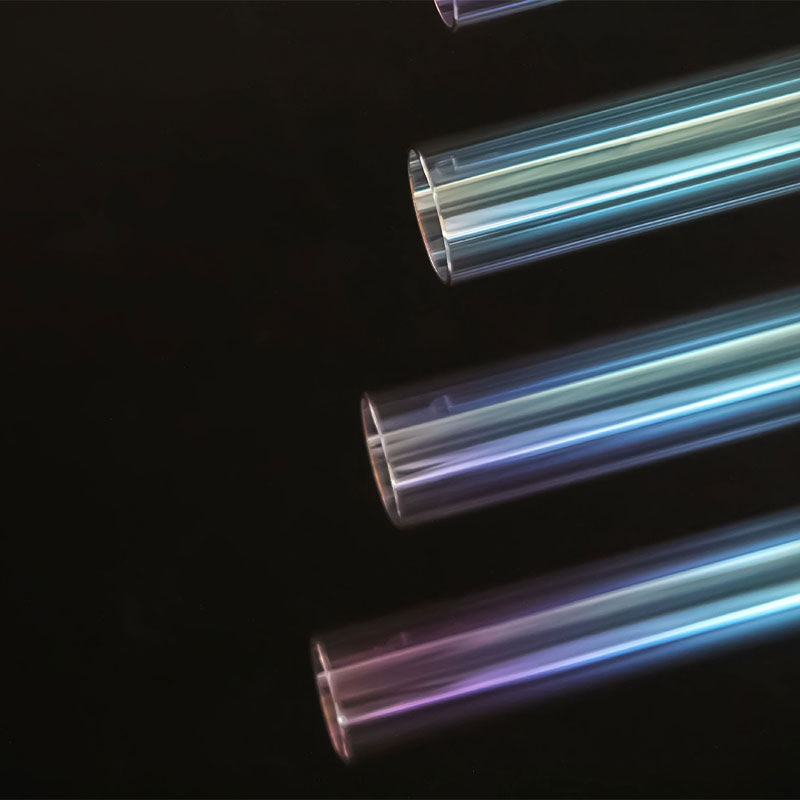 MiSoundofNature Crystal Harp 440/432Hz Colorful Rainbow Crystal Singing Harp Sound Healing Quartz Harp