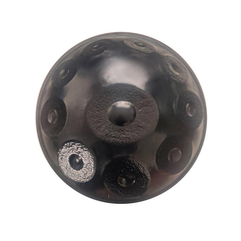 MiSoundofNature Handpan Sun God F3 22" – 10/11 Toni, Acciaio Nitrurato con Tempra Severa, Disponibile in 432 Hz e 440 Hz