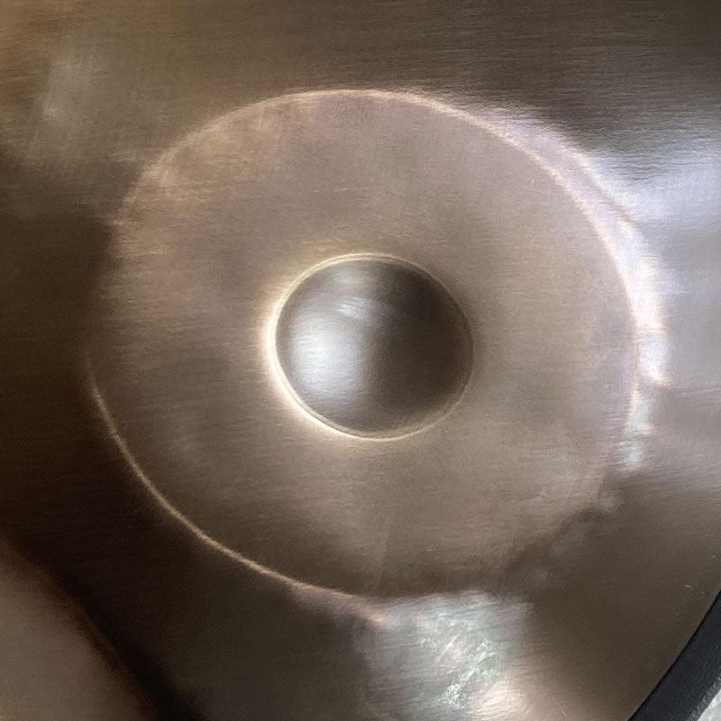 MiSoundofNature Customized X-Star 22 Inch 14(12+2) Notes F3 High-end 1.2mm Stainless Steel Handpan Drum, Available in 432 Hz and 440 Hz