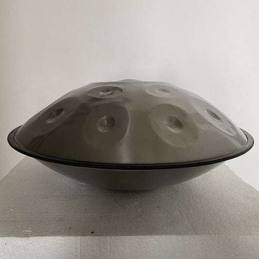 MiSoundofNature Handpan Drum 22 Inch 12 Notes D Minor Kurd Celtic Scale / C Major Stainless Steel Percussion Instrument, Available in 432 Hz and 440 Hz