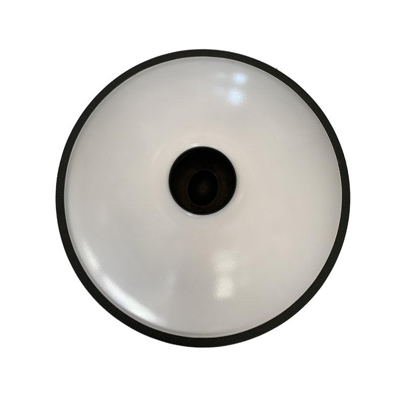 MiSoundofNature Handmade Customized HandPan Drum D Minor La Sirena Scale 22 Inch 9 Notes High-end Stainless Steel, Available in 432 Hz and 440 Hz