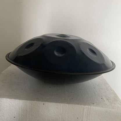 MiSoundofNature Handpan Drum D Minor Hijaz Scale 22 Inches 9/10/12 Notes High-end Nitride Steel Percussion Instrument, Available in 432 Hz and 440 Hz