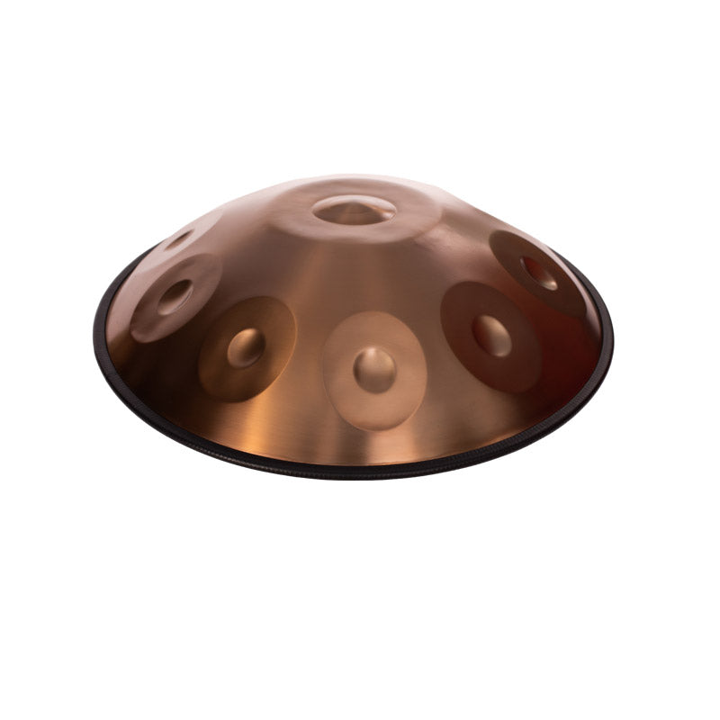 MiSoundofNature Mini Handpan 18" – Scala G Minor, 9 Note, Acciaio Inox Premium, Disponibile in 432 Hz e 440 Hz