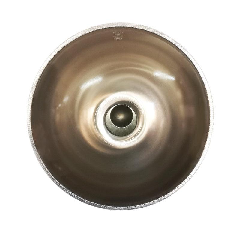 Customized MiSoundofNature 22‘’ 10 Notes Stainless Steel Handpan Drum, C Minor Harmonic Scale, Available in 432 Hz and 440 Hz, High-end Percussion Instrument