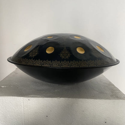 MiSoundofNature Handpan Drum hecho a mano Royal Garden personalizado Hijaz D menor 22 pulgadas 9/10/12 notas acero nitruro, disponible en 432 Hz y 440 Hz