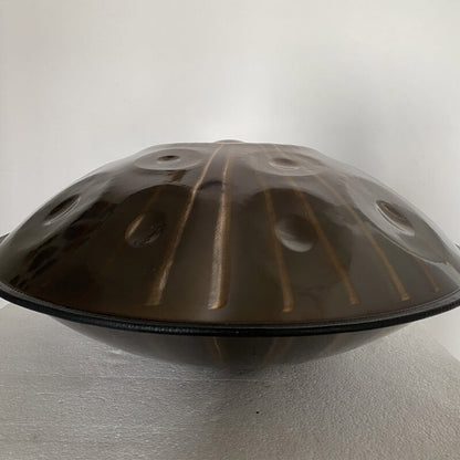 Customized MiSoundofNature Sun God E La Sirena Scale 22'' 9/10/12 Notes High-end 1.2mm Stainless Steel Handpan Drum, Available in 432 Hz and 440 Hz