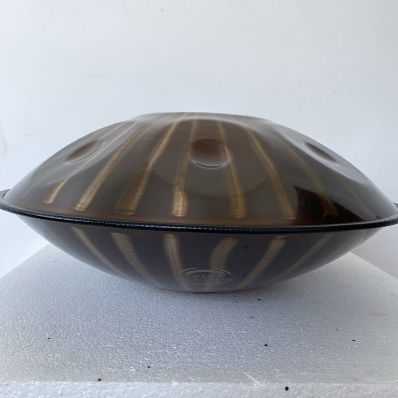 Customized MiSoundofNature Sun God E La Sirena Scale 22'' 9/10/12 Notes High-end 1.2mm Stainless Steel Handpan Drum, Available in 432 Hz and 440 Hz
