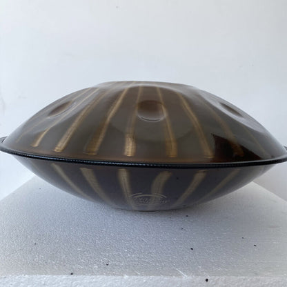 Customized MiSoundofNature Sun God E La Sirena Scale 22'' 9/10/12 Notes High-end 1.2mm Stainless Steel Handpan Drum, Available in 432 Hz and 440 Hz