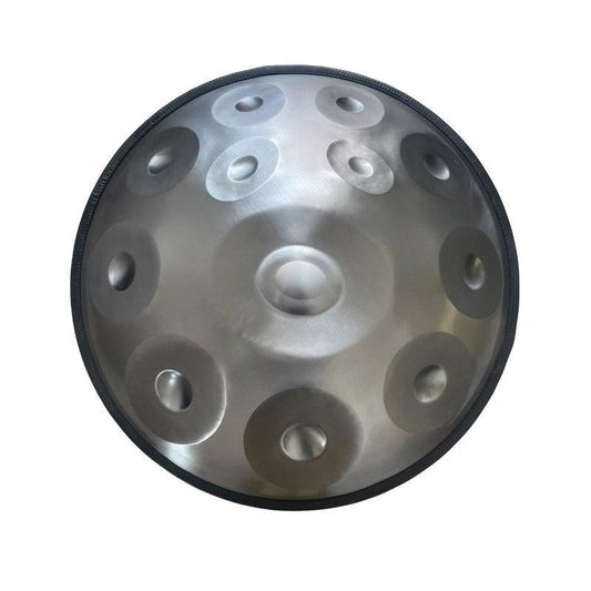 MiSoundofNature Handpan Drum 22 Inch 12 Notes D Minor Kurd Celtic Scale / C Major Stainless Steel Percussion Instrument, Available in 432 Hz and 440 Hz - HLURU.SHOP