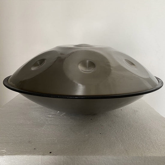 Lighteme Hand Pan Drum 22 Inches 10 Tones Kurd / Celtic Scale D Minor High-end Stainless Steel Handmade Performance Sound Healing Handpan, Available in 432 Hz and 440 Hz