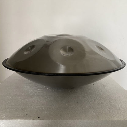 Lighteme Hand Pan Drum 22 Inches 10 Tones Kurd / Celtic Scale D Minor High-end Stainless Steel Handmade Performance Sound Healing Handpan, Available in 432 Hz and 440 Hz