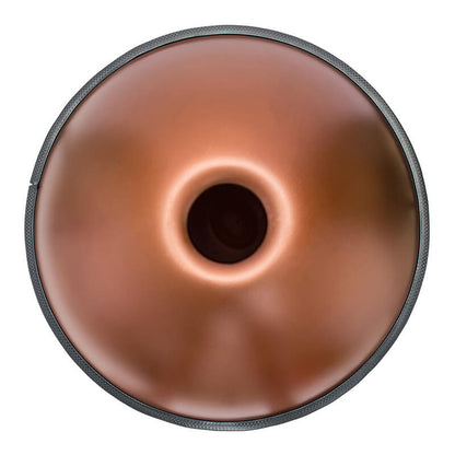 AS TEMAN Handpan Pure Brown 9 Notes D Minor Scale Hangdrum with gift set