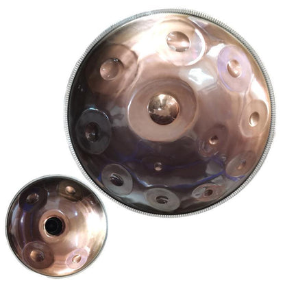 Customized F3 / F#3 Master Version / Standard Version High-end Stainless Steel Handpan Drum, Available in 432 Hz & 440 Hz, 22 Inch 9/10/11/14/15/16/18/19/20 Notes Professional Performances Percussion Instrument - HLURU