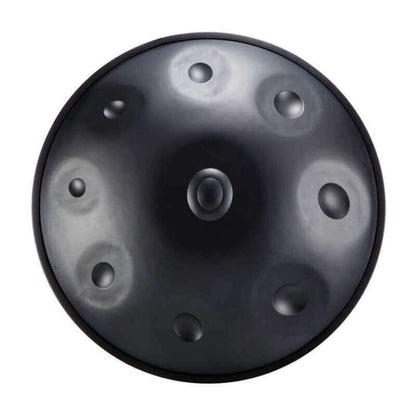 HLURU Handpan Hand Pan Drum Kurd Scale / Celtic Scale D Minor 22 Inch 9 Notes Featured High-end Nitride Steel Percussion Instrument, Available in 432 Hz and 440 Hz - HLURU