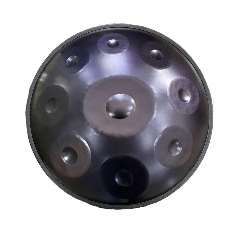 HLURU Handpan Hand Pan Drum Kurd Scale / Celtic Scale D Minor 22 Inches 9 Notes High-end Nitride Steel Percussion Instrument, Available in 432 Hz and 440 Hz - HLURU